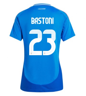 Italien Alessandro Bastoni #23 Hemmatröja Kvinnor EM 2024 Kortärmad
